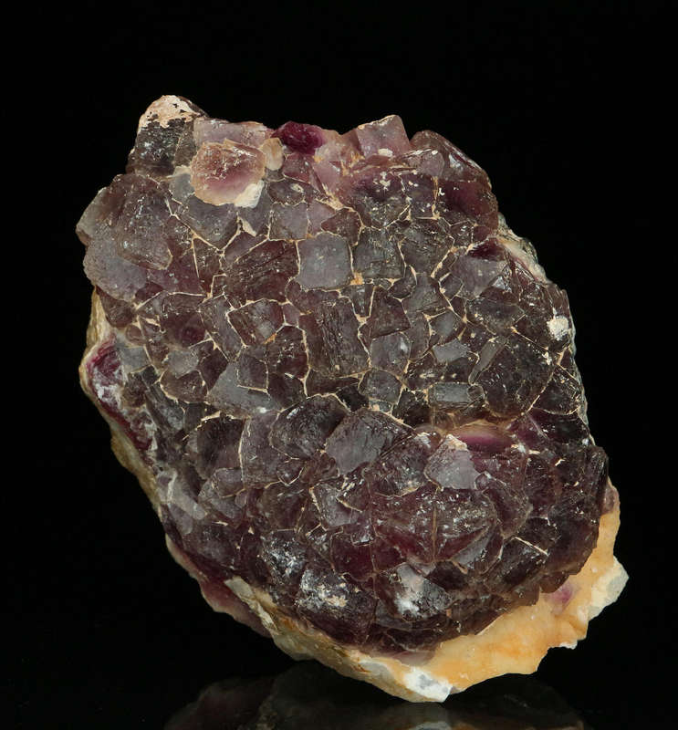 Purple Fluorite on Matrix, Noordoewer, Namibia