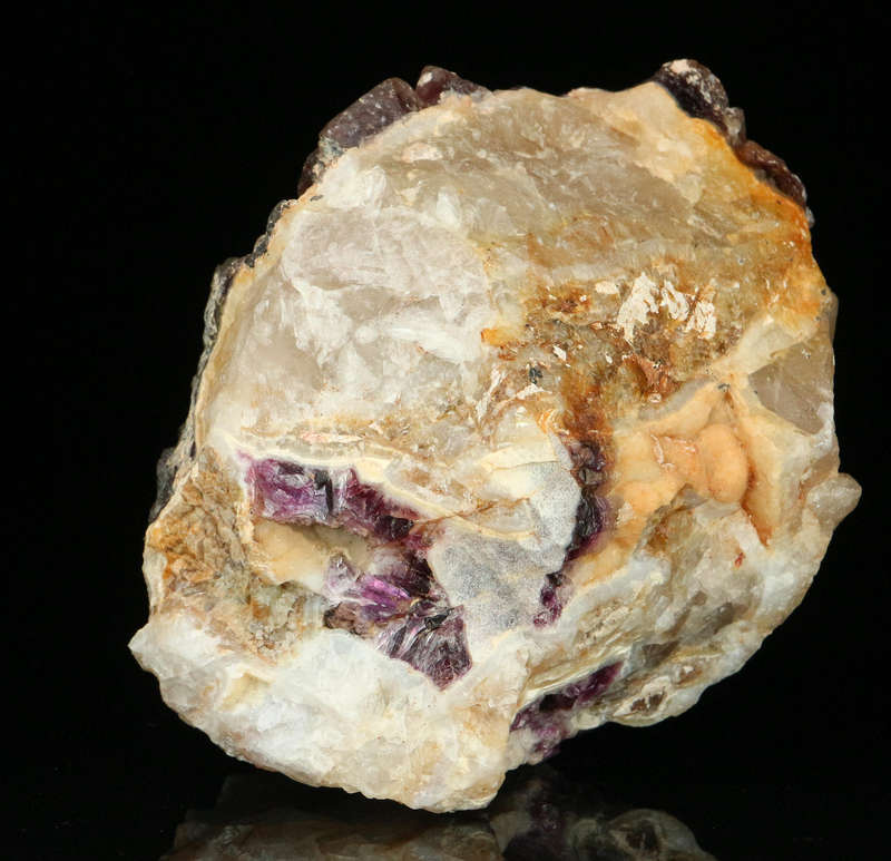 Purple Fluorite on Matrix, Noordoewer, Namibia