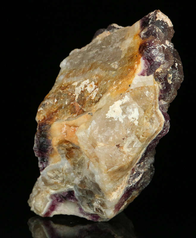 Purple Fluorite on Matrix, Noordoewer, Namibia