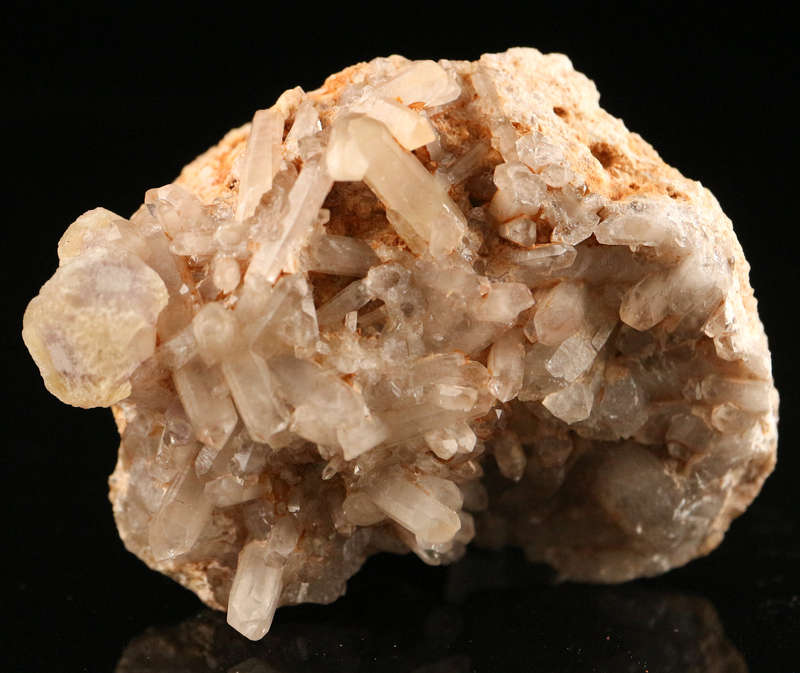 Fluorite on Quartz, Riemvasmaak, Northern Cape, South Africa