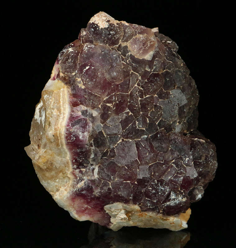 Purple Fluorite on Matrix, Noordoewer, Namibia