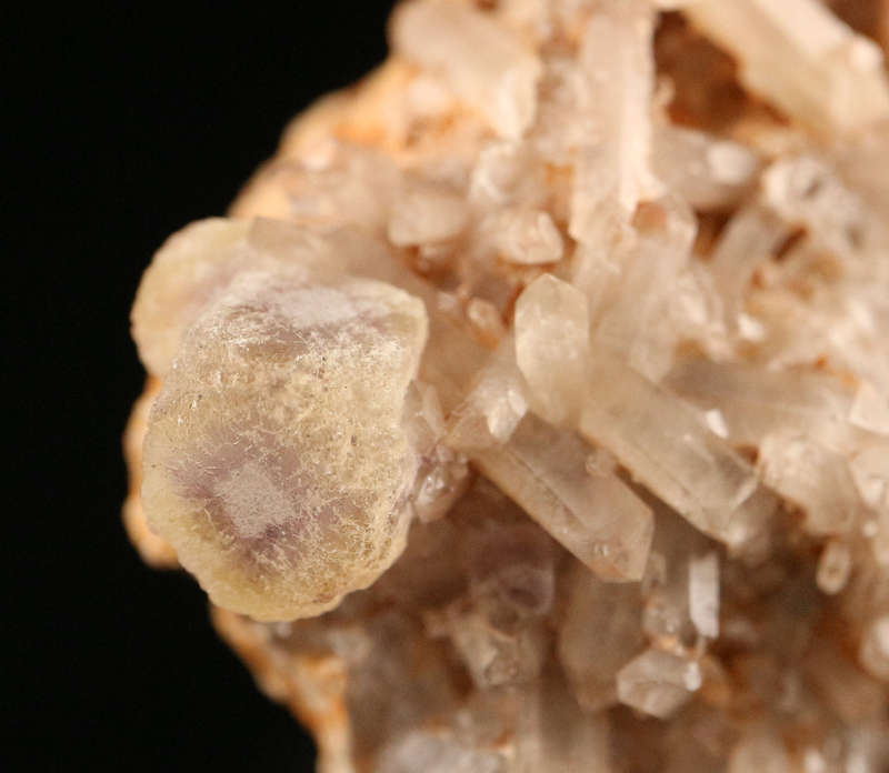 Fluorite on Quartz, Riemvasmaak, Northern Cape, South Africa