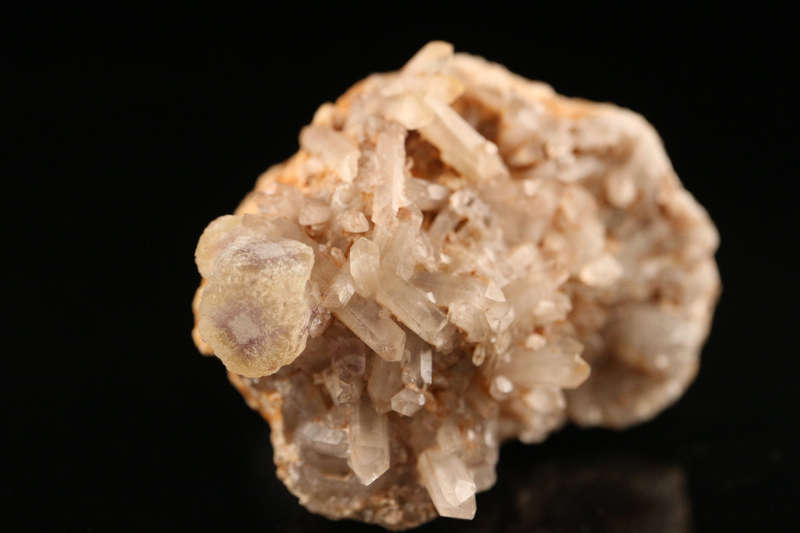Fluorite on Quartz, Riemvasmaak, Northern Cape, South Africa