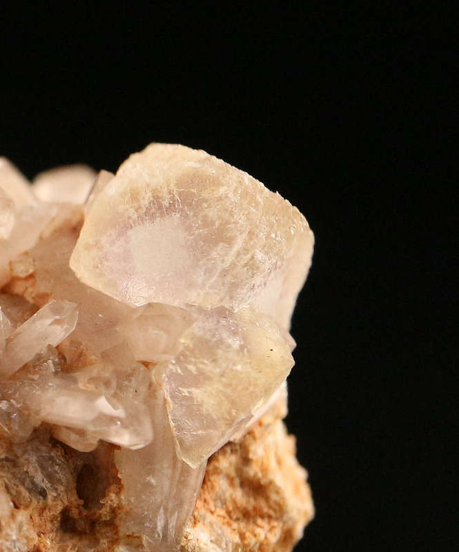 Fluorite on Quartz, Riemvasmaak, Northern Cape, South Africa