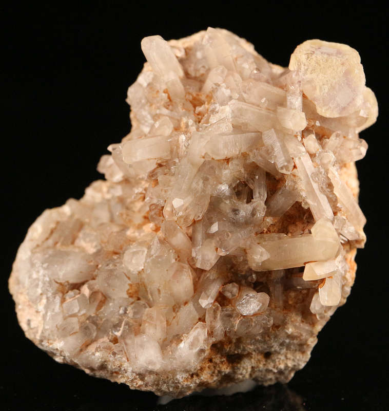 Fluorite on Quartz, Riemvasmaak, Northern Cape, South Africa