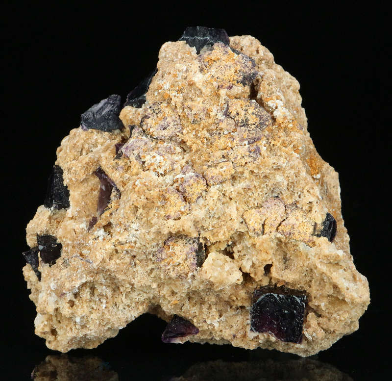 Grape Jelly Fluorite on Matrix, Damaraland, Palmwag, Erongo, Namibia