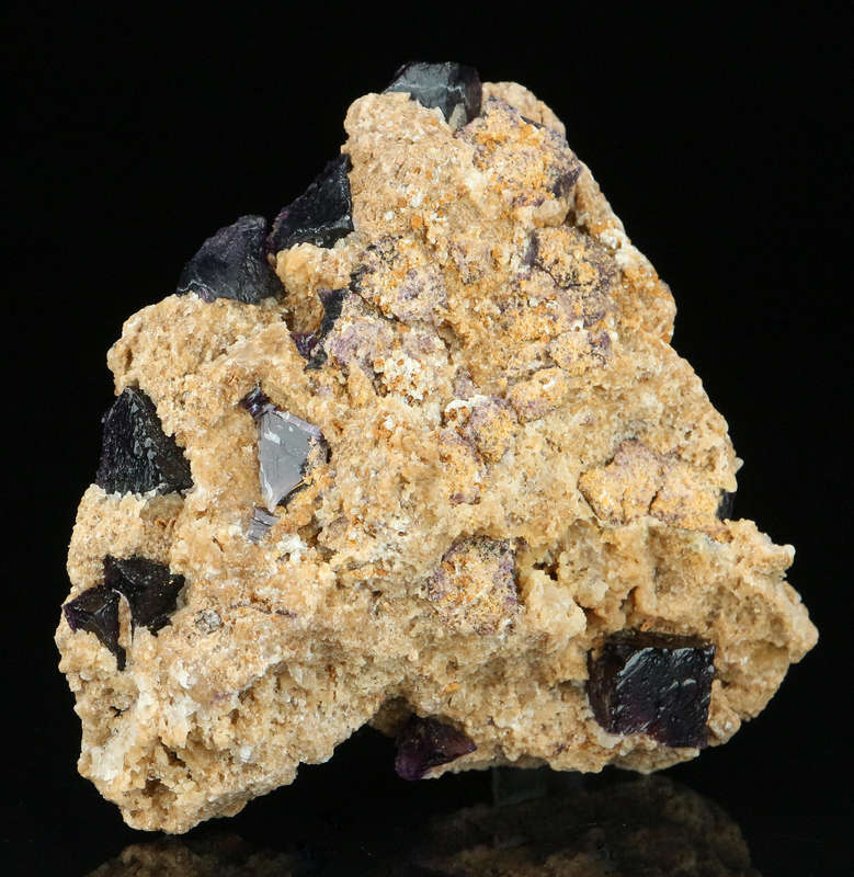 Grape Jelly Fluorite on Matrix, Damaraland, Palmwag, Erongo, Namibia