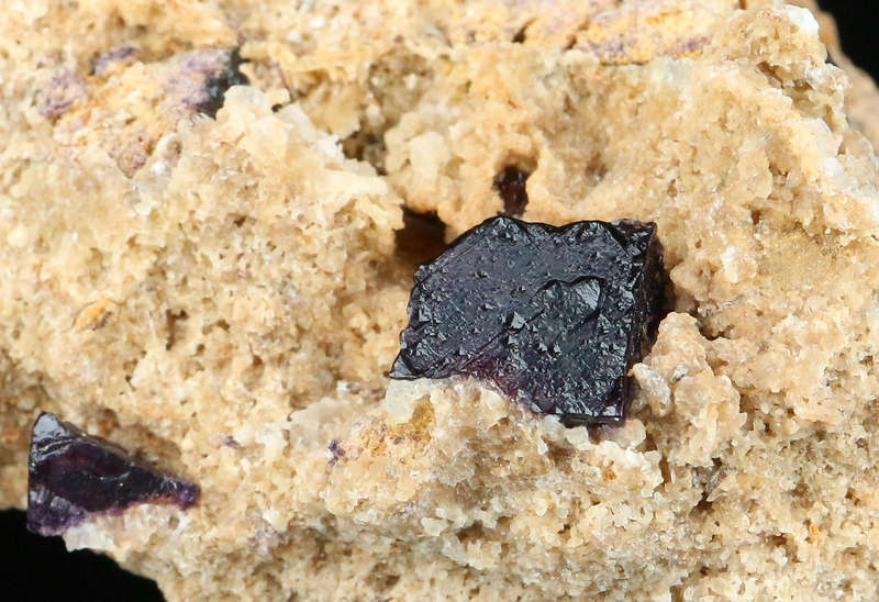 Grape Jelly Fluorite on Matrix, Damaraland, Palmwag, Erongo, Namibia