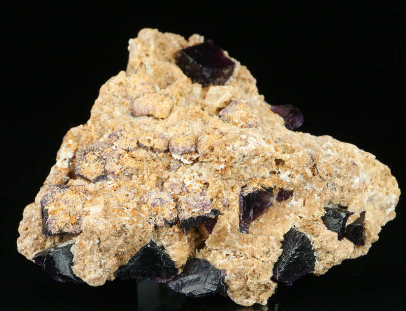 Grape Jelly Fluorite on Matrix, Damaraland, Palmwag, Erongo, Namibia