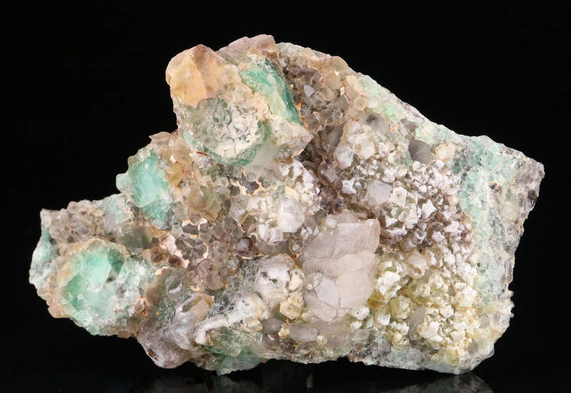 Fluorite, Quartz on Matrix, Riemvasmaak, Northern Cape, South Africa