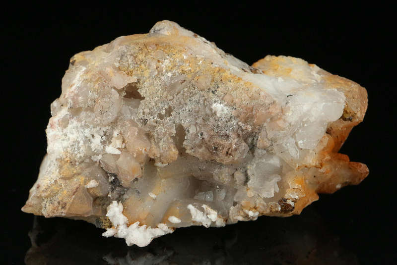 Quartz Cluster, "N'Chwaning II Mine, Kalahari Manganese Field, Northern Cape, South Africa "