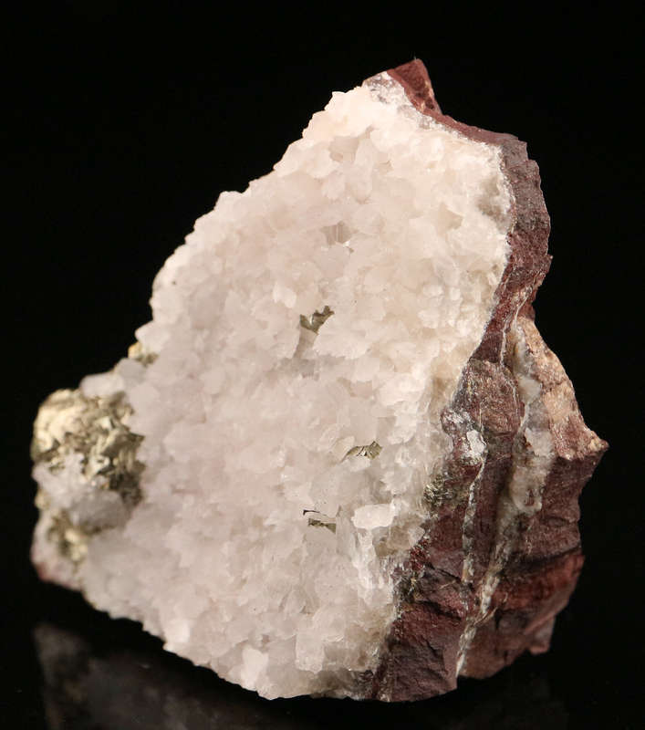 Pyrite, Calcite on Matrix, N'Chwaning II, Northern Cape, South Africa