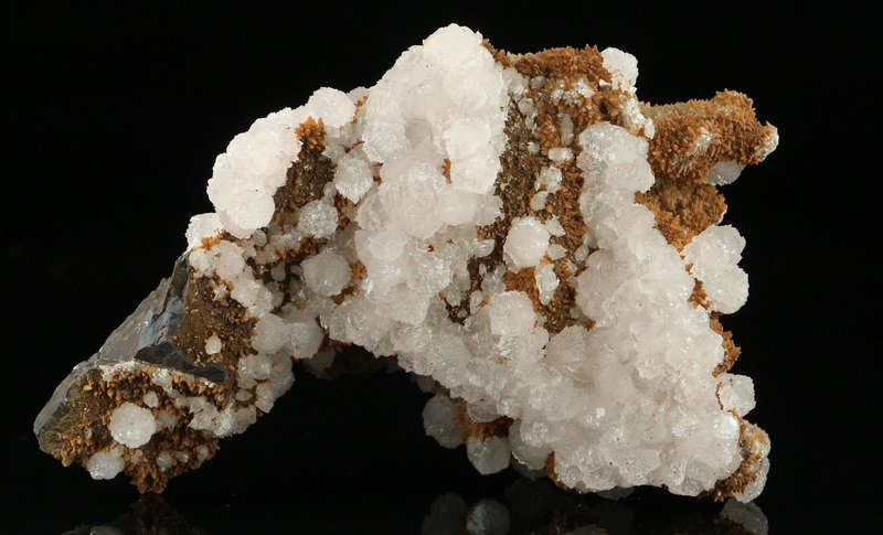 Manganoan Calcite on Matrix,"N'Chwaning II Mine, Kalahari Manganese Field, Northern Cape, South Afri