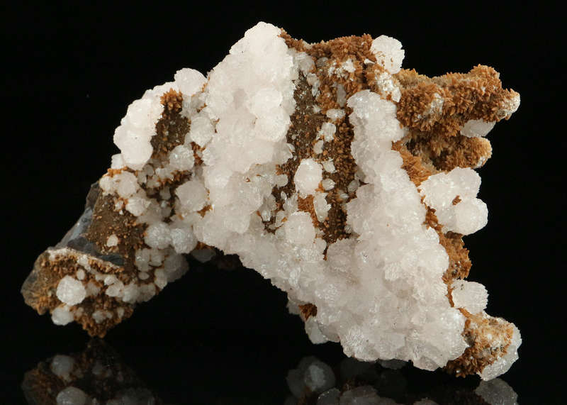 Manganoan Calcite on Matrix,"N'Chwaning II Mine, Kalahari Manganese Field, Northern Cape, South Afri