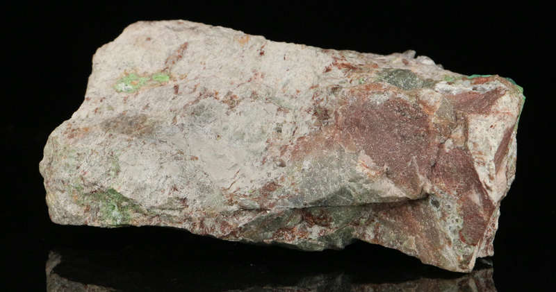 Duftite, Calcite on Matrix, Tsumeb Mine, Namibia