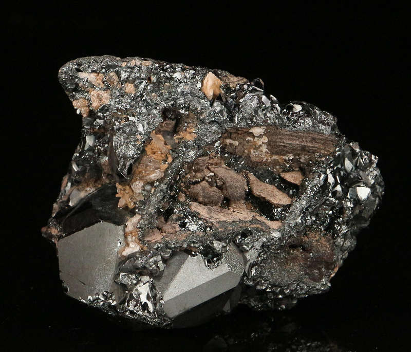 Hematite Cluster, "N'Chwaning II Mine, Kalahari Manganese Field, Northern Cape, South Africa "