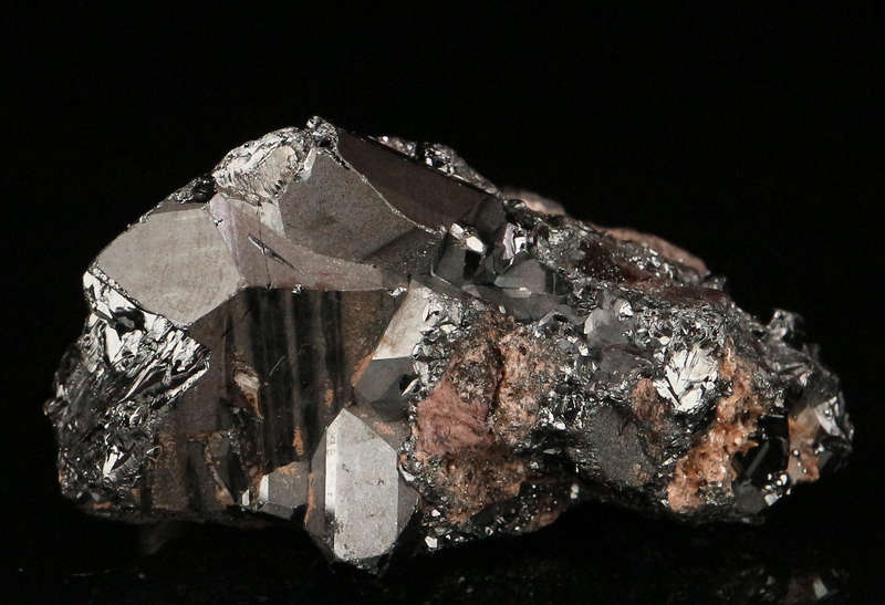 Hematite Cluster, "N'Chwaning II Mine, Kalahari Manganese Field, Northern Cape, South Africa "