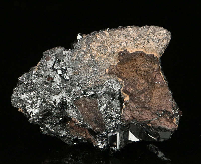Hematite Cluster, "N'Chwaning II Mine, Kalahari Manganese Field, Northern Cape, South Africa "