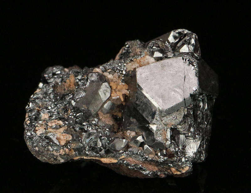 Hematite Cluster, "N'Chwaning II Mine, Kalahari Manganese Field, Northern Cape, South Africa "