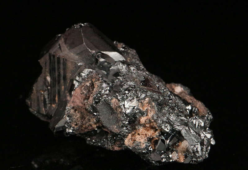 Hematite Cluster, "N'Chwaning II Mine, Kalahari Manganese Field, Northern Cape, South Africa "