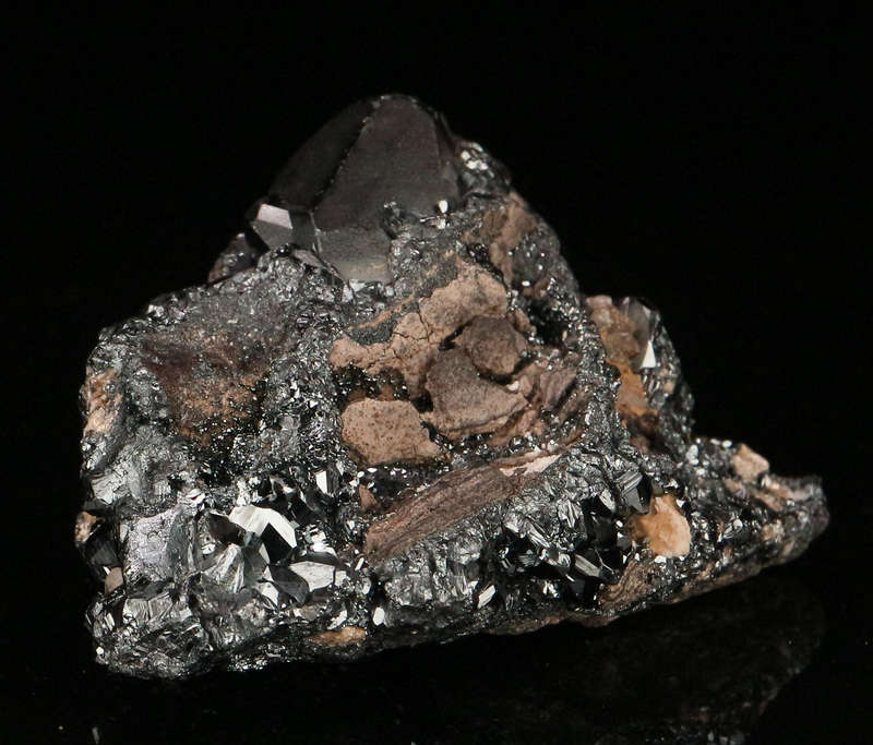 Hematite Cluster, "N'Chwaning II Mine, Kalahari Manganese Field, Northern Cape, South Africa "