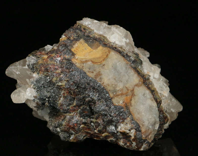 Smithsonite on Matrix, Tsumeb Mine, Namibia