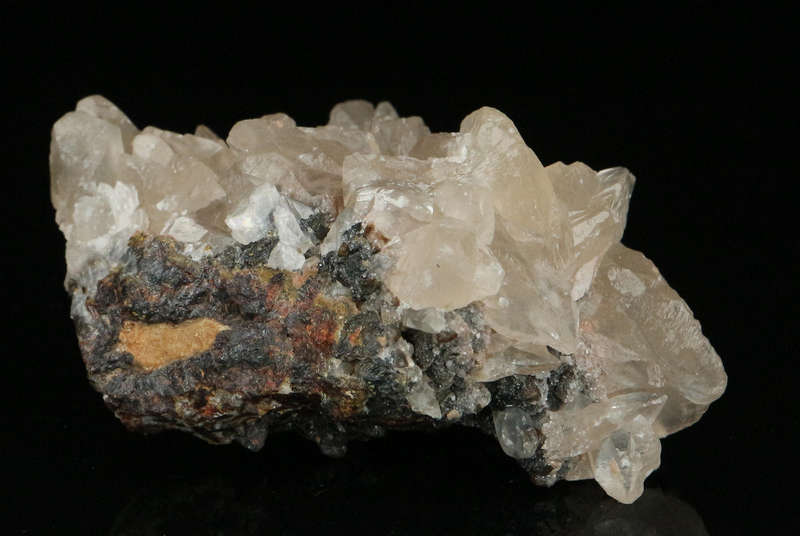Smithsonite on Matrix, Tsumeb Mine, Namibia