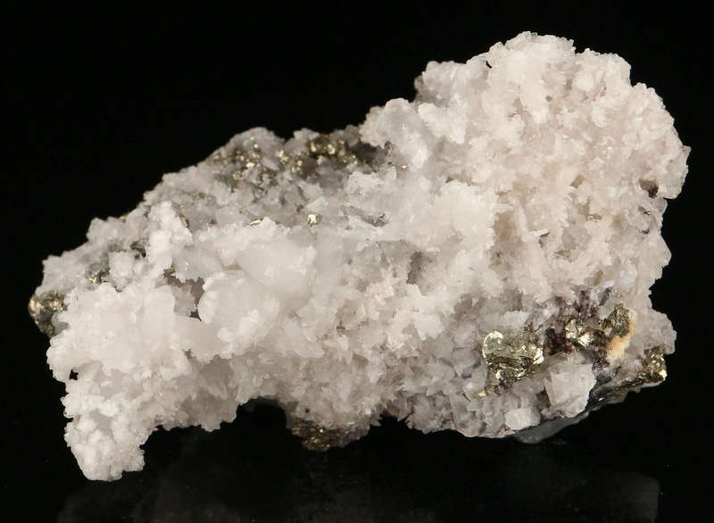 Pyrite & Baryte with Calcite,"N'Chwaning II Mine, Kalahari Manganese Field, Northern Cape, South Afr