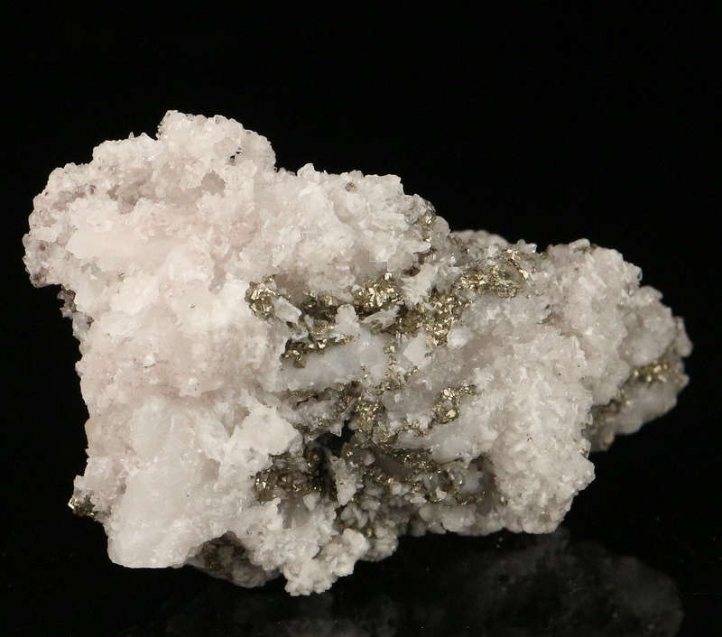 Pyrite & Baryte with Calcite,"N'Chwaning II Mine, Kalahari Manganese Field, Northern Cape, South Afr