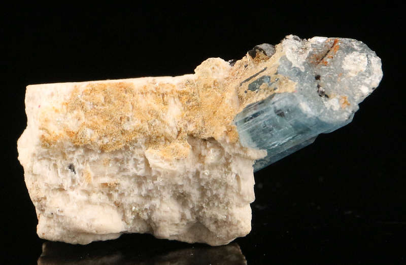 Aquamarine, Schorl, Feldspar, Erongo Mnt Region, Namibia