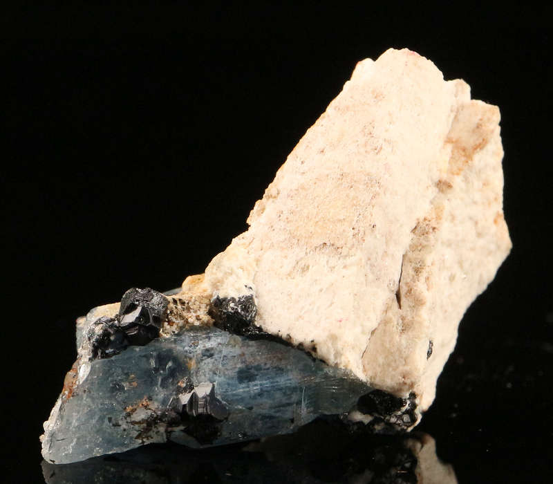 Aquamarine, Schorl, Feldspar, Erongo Mnt Region, Namibia