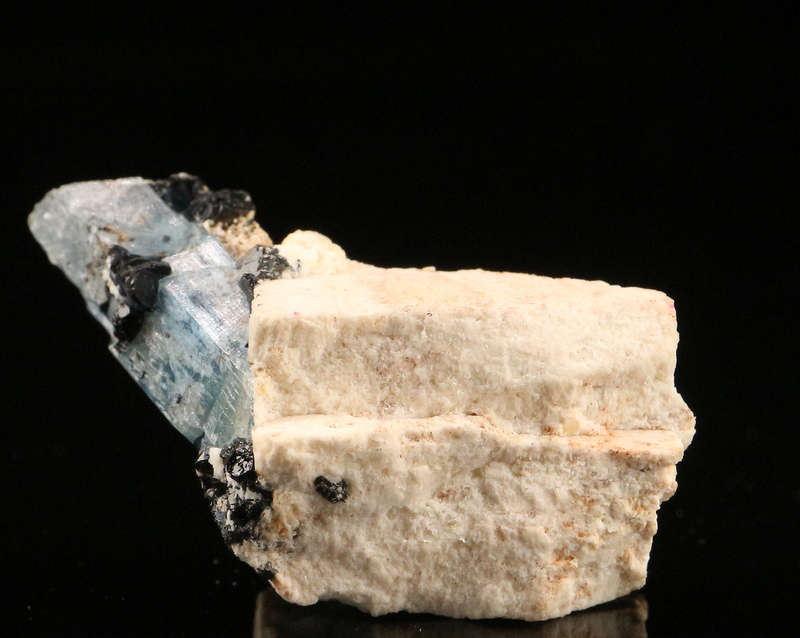 Aquamarine, Schorl, Feldspar, Erongo Mnt Region, Namibia