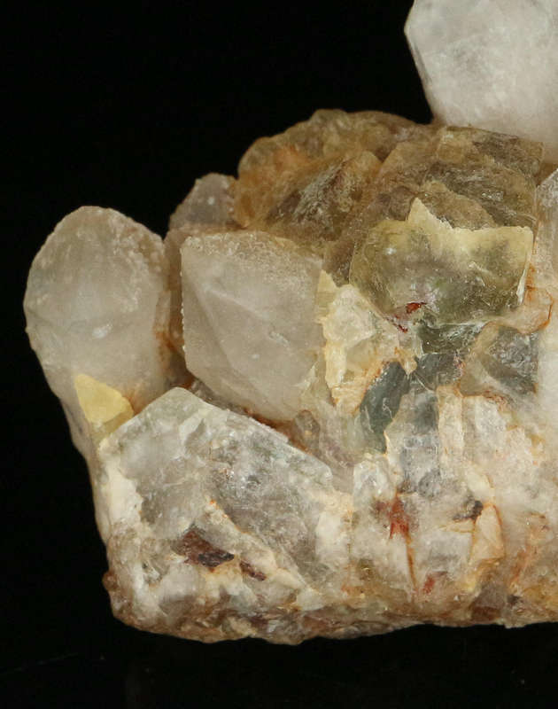 Fluorite on Quartz, Riemvasmaak, Northern Cape, South Africa