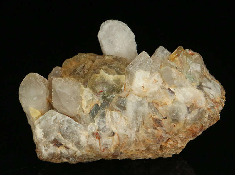 Fluorite on Quartz, Riemvasmaak, Northern Cape, South Africa