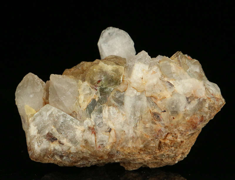 Fluorite on Quartz, Riemvasmaak, Northern Cape, South Africa