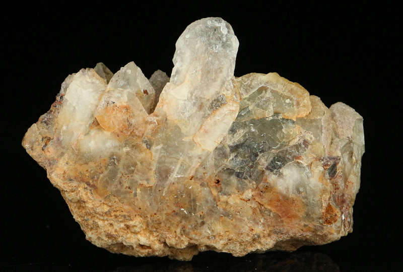 Fluorite on Quartz, Riemvasmaak, Northern Cape, South Africa