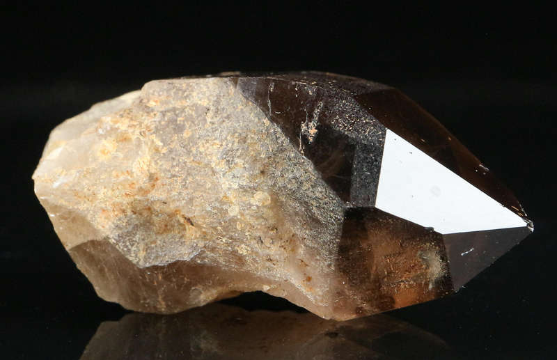 Smoky Quartz Crystal, Mount Malosa, Zomba, Southern Region, Malawi