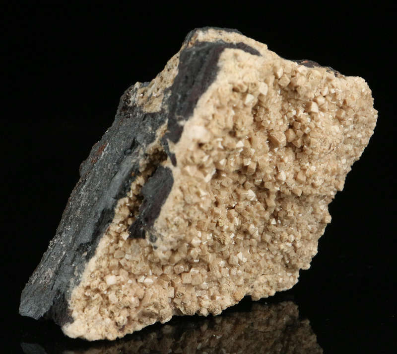 Olmiite on Matrix, "N'Chwaning II Mine, Kalahari Manganese Field, Northern Cape, South Africa "