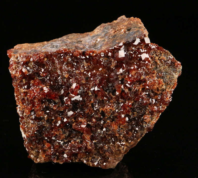 Andradite Garnet on Matrix, N'Chwaning II, Northern Cape, South Africa
