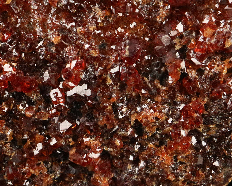Andradite Garnet on Matrix, N'Chwaning II, Northern Cape, South Africa