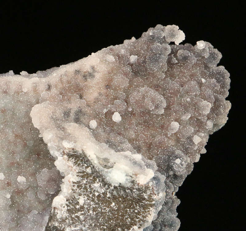Quartz on Smithsonite, Skorpion Mine, Karas Region, Namibia