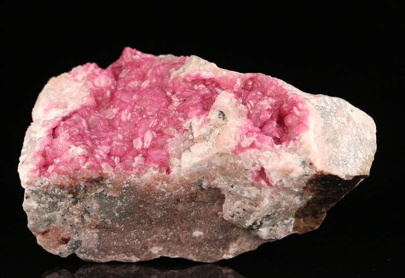 Cobaltoan Calcite on Matrix, Kakanda deposit, Lubudi, Lualaba, DR Congo