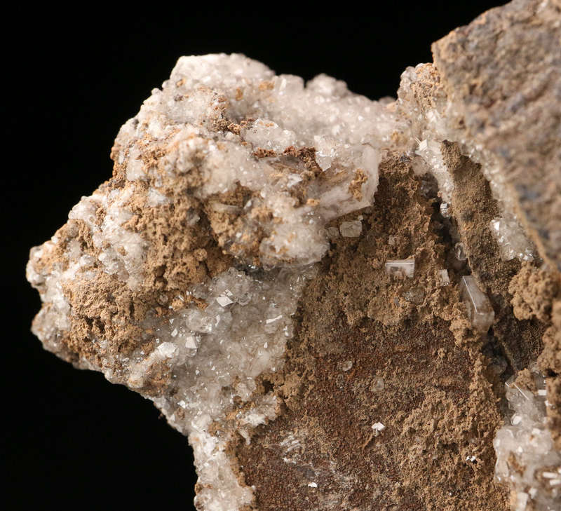 Inesite and Calcite on Matrix, N'Chwaning II, Northern Cape, South Africa