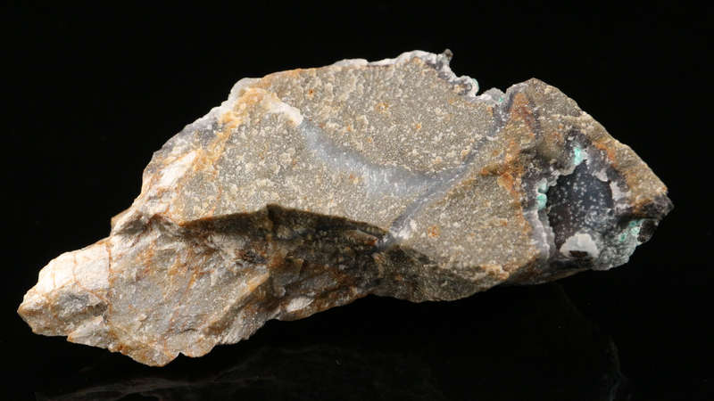Quartz Druzy on matrix, Skorpion Mine, Karas Region, Namibia
