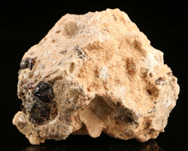 Garnet on Matrix, Erongo Mnt Region, Namibia
