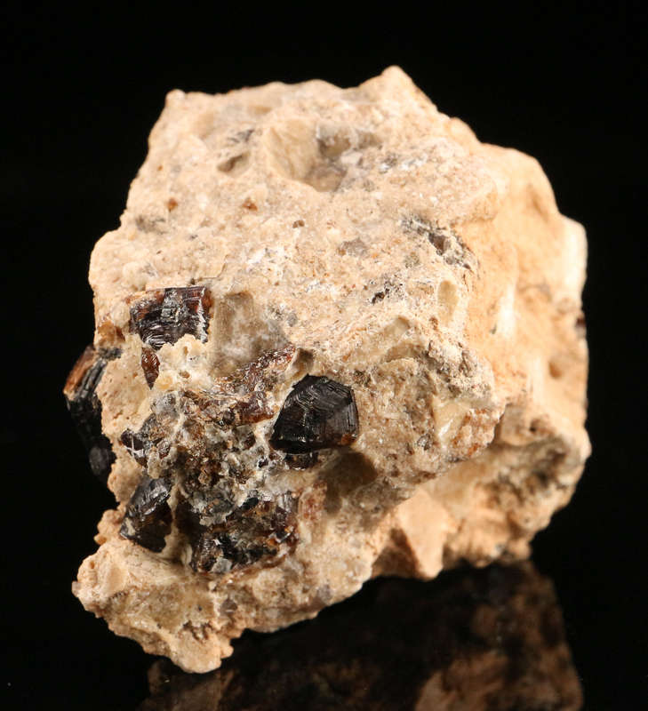 Garnet on Matrix, Erongo Mnt Region, Namibia