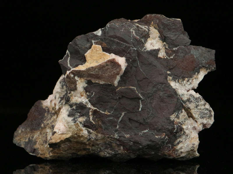 Rhodochrosite on Matrix,"N'Chwaning II Mine, Kalahari Manganese Field, Northern Cape, South Africa "