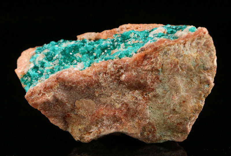 Dioptase on Matrix, Kaokoveld Region, Namibia