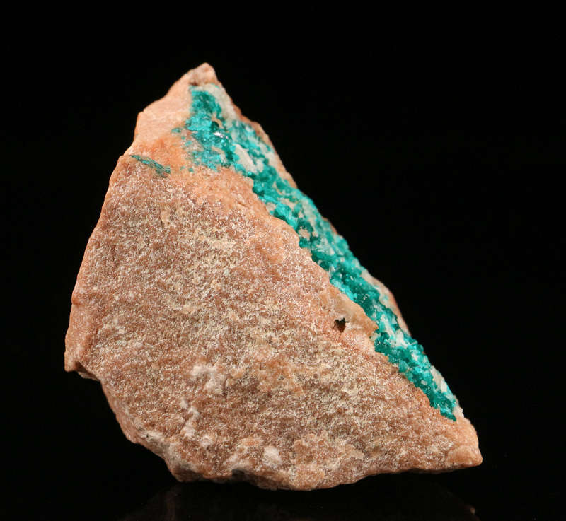 Dioptase on Matrix, Kaokoveld Region, Namibia