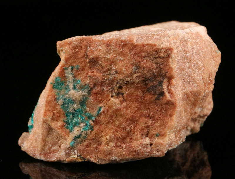 Dioptase on Matrix, Kaokoveld Region, Namibia